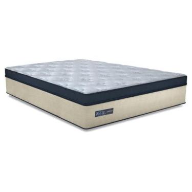 Imagem de Colchão King Gazin Royal Blue Premium Molas Ensacadas 193x203x41cm Beg