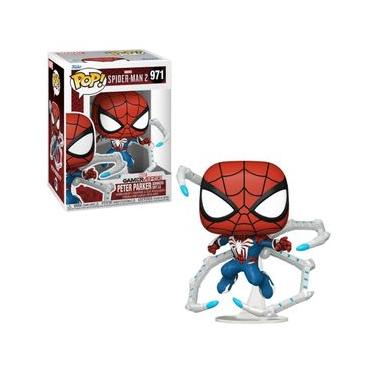 Imagem de Boneco Funko Pop Games SpiderMan 2 Peter Parker  Suit 2.0