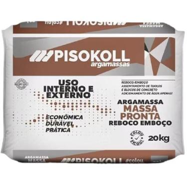 Imagem de Argamassa 20 kilo Massa Pronta - ARG.REBOCO - PISOKOLL