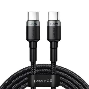 Imagem de Cabo USB Tipo C BASEUS 5N Preto, Preto