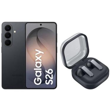 Imagem de Smartphone Samsung Galaxy S26 256GB Preto - 5G + Fone de Ouvido Blueto