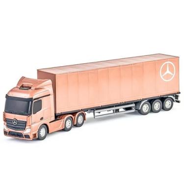 Imagem de Caminhão Mercedes Benz Actros Baú Usual Brinquedos 832