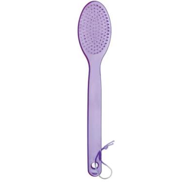 Imagem de Escova De Banho Colors (Transparente ou Roxo) Ricca
