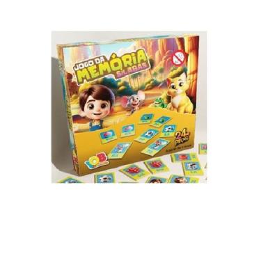 Imagem de Jogo Da Memória Sílabas Brinquedo Educativo IOB