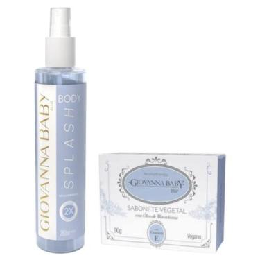Imagem de Kit Giovanna Baby Blue Body Splash e Sabonete em Barra