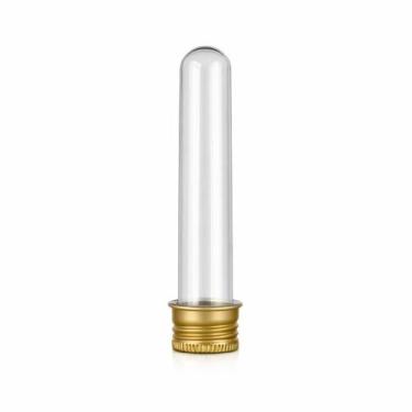 Imagem de Kit 20 Unidades Tubetes 13cm com Tampa Alumínio Para Lembrancinhas e D
