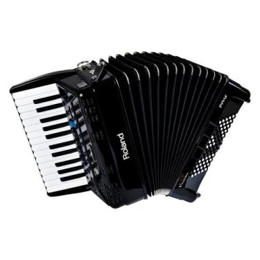 Imagem de Acordeon roland fr-1x-bk 26 teclas preto com bag