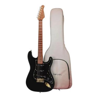 Imagem de Guitarra Benson Hardy S 901 Black Gold