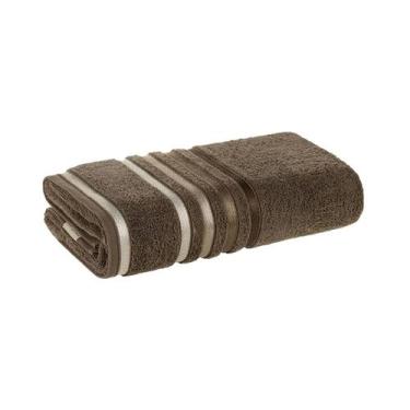 Imagem de Toalha de Rosto Karsten Lumina Avulsa 500g/m² Fio Penteado - - Gris/Gr