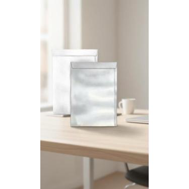 Imagem de Envelope Saco Branco 12,5x17,6cm 90g - Cx 250 Unidades - Congratulatio