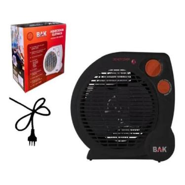 Imagem de Aquecedor Elétrico Portátil Termo Ventilador 4 Estágios 110v - BAK, BK