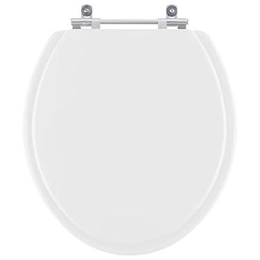 Imagem de Assento Sanitário Vila Real Branco para vaso Luzarte Estrela Oval 6lpf