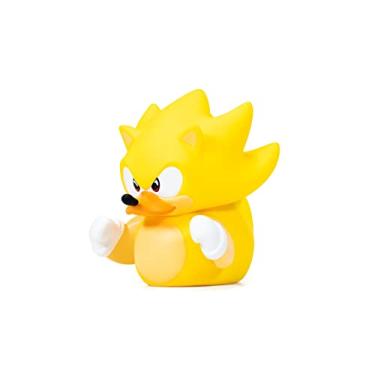 Imagem de TUBBZ Sonic The Hedgehog Super Sonic Duck Figurine – Official Sonic The Hedgehog Merchandise – Unique Limited Edition Collectors Vinyl Gift
