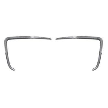 Imagem de Kit Aplique Cromado Superior do Farol de Milha Fiat Strada Working 2015 em diante