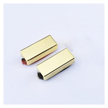 Imagem de 1 Conjunto Alnico Mini Humbucker Guitar Pickups Captador (Color : 02)