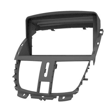 Imagem de Moldura 2 Din Peugeot 207 - 2008 a 2014 - P/ MP5 - Preto Fosco