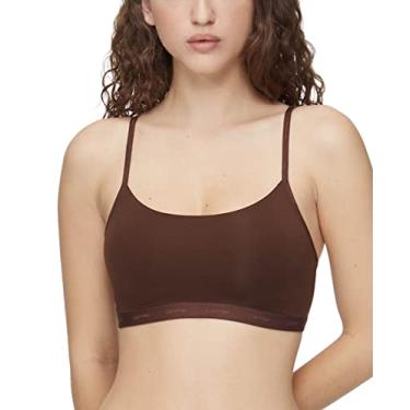 Imagem de Calvin Klein Sutiã feminino sem forro Form to Body, Umber, XP