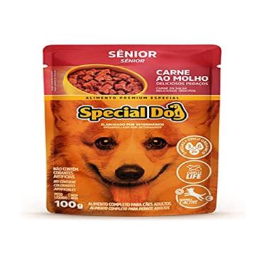 Imagem de Ração Úmida Special Dog Ultralife para Cães Sênior Sabor Carne ao Molho 100g