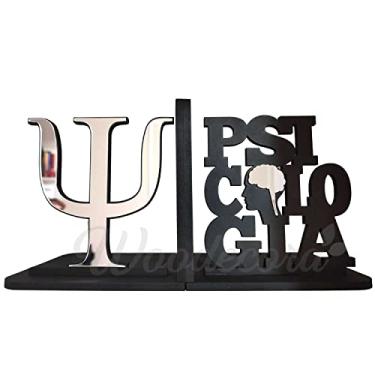 Imagem de Aparador de Livros Espelhado Psicologia Woodecora