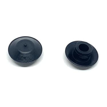 Imagem de BPF-1/4" 0,25 polegada Montagem nivelada Corpo de plástico preto e plugues de metal de folha de reparo de pente sem pintura PDR, Black