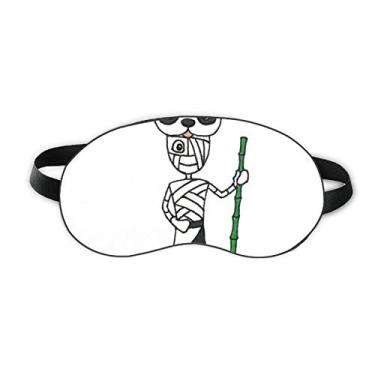 Imagem de Egito Múmia Horus Panda Chapéu Sono Olho Escudo Macio Noite Venda Capa Sombra