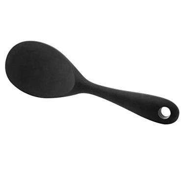 Imagem de LYOR - Colher de Arroz de Silicone Preta 22cm x 6,5cm