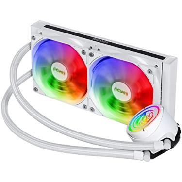 Imagem de WATER COOLER NIX 2 WHITE 240MM ARGB - TDP 250W - PCYWCNIX240W – PCYES