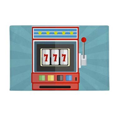 Imagem de DIYthinker Tapete antiderrapante para porta de banheiro com estampa de bandido de um braço