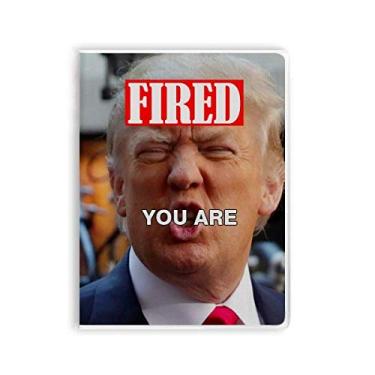 Imagem de Caderno interessante American Great Angry Image capa de goma Diário capa macia