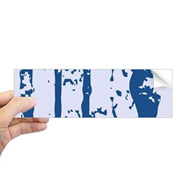 Imagem de DIYthinker OK Design redondo ilustração padrão retangular para-choque adesivo notebook janela decalque