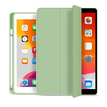 Imagem de Capa Ipad 7ª, 8ª e 9ª Geração 10.2″ WB - Premium Slim Antichoque com Compart. Para Pencil - Verde Menta