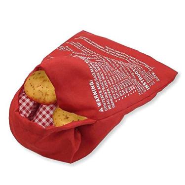 Imagem de Saco para Assar Cozinhar Batatas e Legumes Microondas Casa