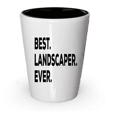 Imagem de Vidro de shot paisagismo – Melhor paisagismo de todos os tempos – Presentes de paisagismo – Arquiteto de arquitetura para paisagismo – Pode ser para o pai, aniversário, Natal – (1)