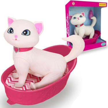 Imagem de Boneco Pet Da Barbie Blissa Care Gatinha Brinquedo Com 3 Acessórios +3