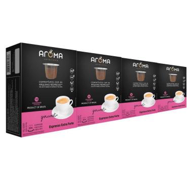 Imagem de 120 caps Nespresso Café Extra Forte Cápsula Aroma