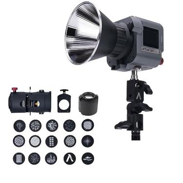Imagem de Aputure Amaran 60x S LED luz de vídeo com Amaran Spotlight SE kits de lentes de 36 graus para fotografia de criadores