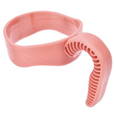 Imagem de Alça do Suporte de Copo, Alça da Caneca, Alça do Copo do Portador do Jarro Confortável, Segura para Segurar Conveniente para Garrafas de 20 a 30 Oz Azul (Rosa)