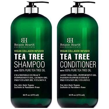 Imagem de Shampoo E Condicionador Botanic Hearth Tea Tree - Coceira No Couro Cab