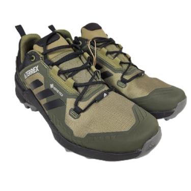 Imagem de adidas Tênis masculino Terrex Swift, Focus Olive/Preto/Cinza, 37