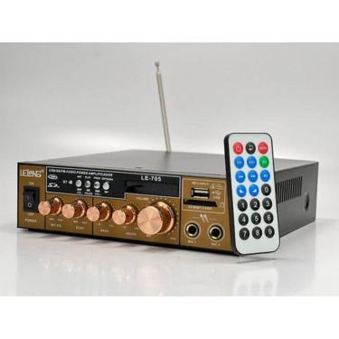 Imagem de Amplificador Karaoke 2 Canais - Lelong LE 705