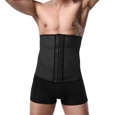 Imagem de Body masculino lingerie leve com controle de barriga, modelador de cintura para controle de barriga