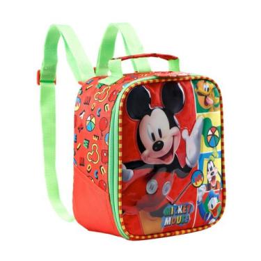 Imagem de Lancheira Mickey Mouse Disney Bolsa Térmica Escolar Infantil - Xeryus