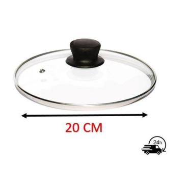 Imagem de Tampa Panela Caçarola E Frigideira Puxador Pegador Vidro