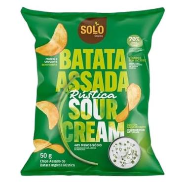 Imagem de Chips de Batata Inglesa Rústica Assado Sour Cream Solo Snacks 50g