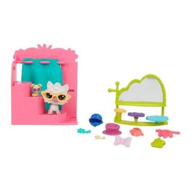 Imagem de Brinquedo Hasbro Coleção Pet Shop Littlest E1015 Mini Playset Flashy P