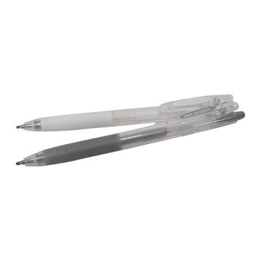 Imagem de Kit 4 Canetas Poplol Pilot Gel 0.5 Preta Branca Ouro Prata