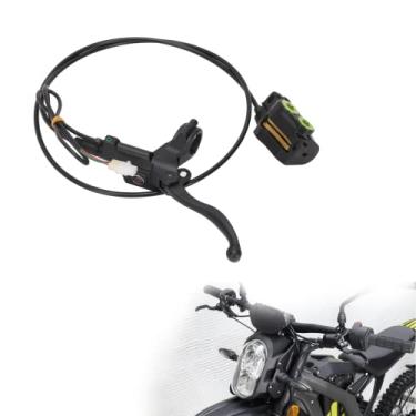 Imagem de CHANGCHENG Kit de freio dianteiro para motocicleta Sur Ron CNC Billet Alumínio e Plástico Alavanca de freio para motor elétrico SurRon Light Bee Sur-Ron X/S