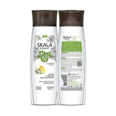 Imagem de Shampoo Óleo De Coco Para Cabelos Secos Nutrição 325ml Skala