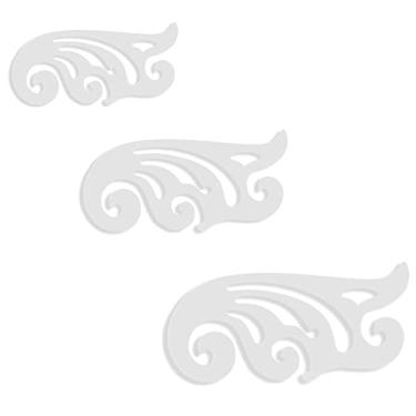 Imagem de Kit 3 Reguas Modelagem Curva Francesa Costura Acrílico