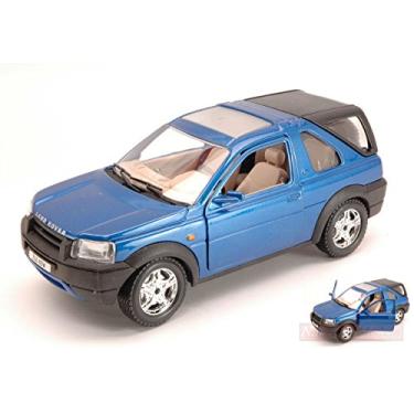 Imagem de Burago BU22012BL Land Rover Freelander 1998 Blue 1:24 MODELLINO DIE CAST Model kompatibel mit